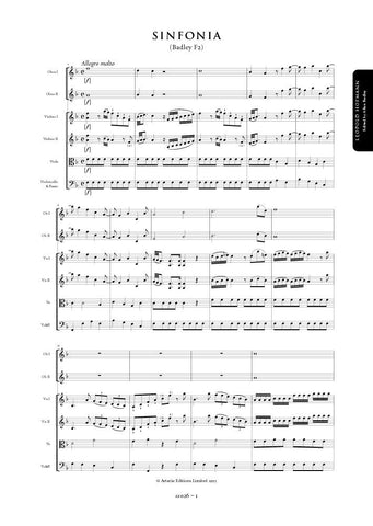 Hofmann, Leopold: Symphony in F major (Badley F2) (AE026)