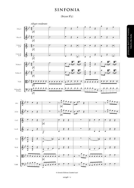 Wanhal, Johann Baptist: Symphony in B flat major (Bryan Bb3) (AE096)