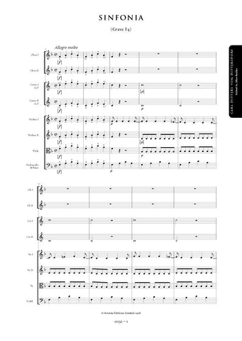 Dittersdorf, Carl Ditters von: Symphony in F major (Grave F4) (AE132)
