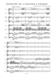 Cimarosa, Domenico: Overture to 'L'italiana a Londra' (AE268)