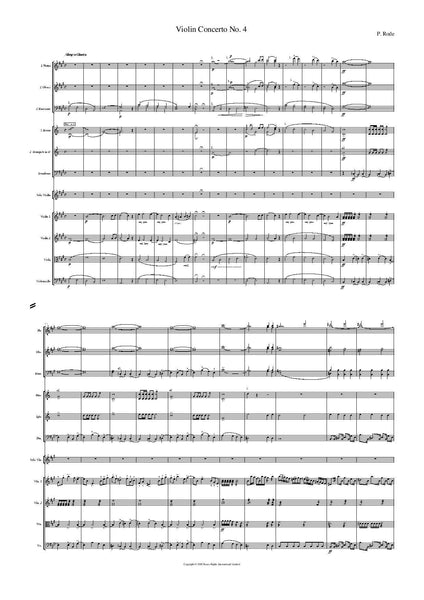 Pierre, Rode: Violin Concerto No. 4 in A Major, Op. 6 (Rode004)
