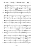 Stamitz, Carl: Orchestral Quartet in D major, Op. 1, No. 6 (AE015)