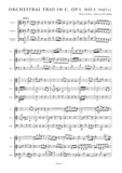 Stamitz, Johann: Orchestral Trio in C major, Op. 1, No. 1 (AE039)