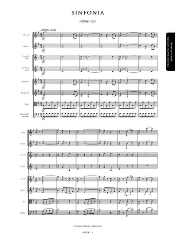 Dussek, Franz Xaver: Symphony in G major (Altner G2) (AE074)