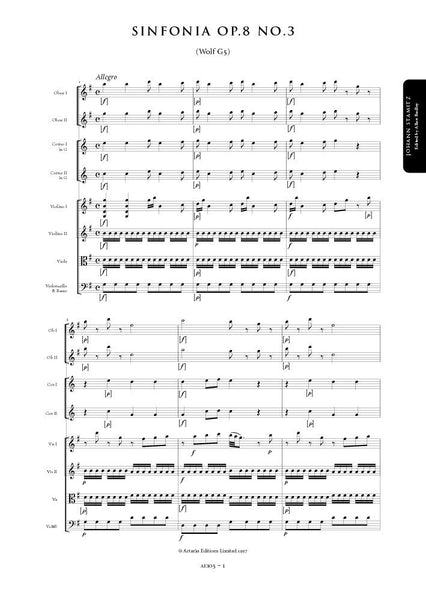 Stamitz, Johann: Symphony in G major, Op. 8, No. 3 (AE105)