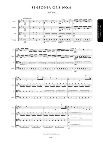 Stamitz, Johann: Symphony in D major, Op. 8, No. 6 (AE108)