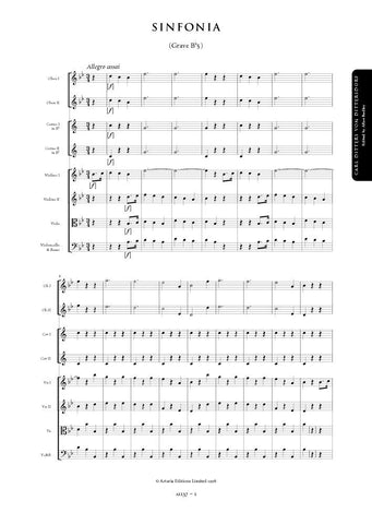 Dittersdorf, Carl Ditters von: Symphony in B flat major (Grave Bb5) (AE137)