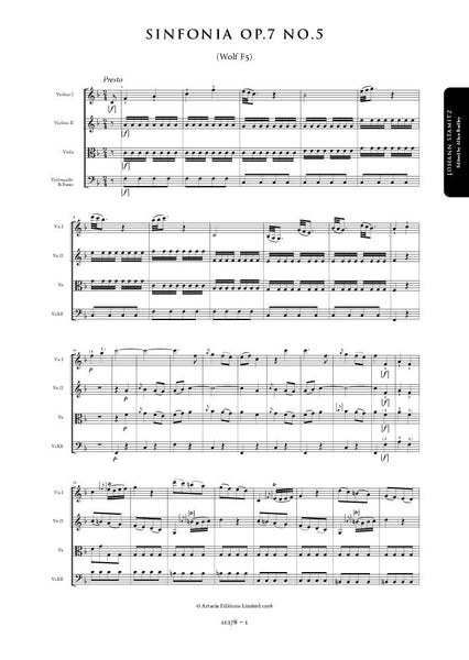 Stamitz, Johann: Symphony in F major (AE178)