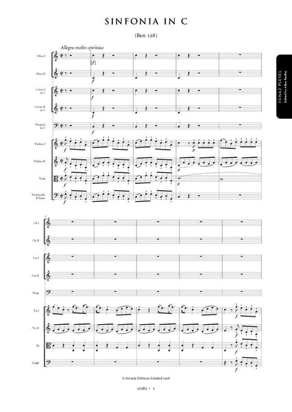 Pleyel, Ignaz: Symphony in C major (Benton 128) (AE182)