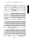 Beck, Franz: Symphony in G minor, Op. 2, No. 2 (Callen 8) (AE190)