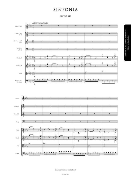 Wanhal, Johann Baptist: Symphony in C minor (Bryan Cm2) (AE201)