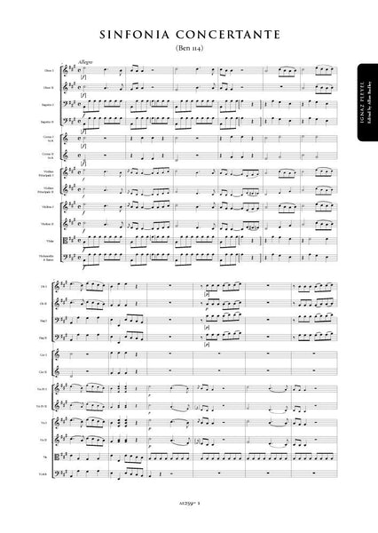 Pleyel, Ignaz: Sinfonia Concertante in A major (Benton 114) (AE259)