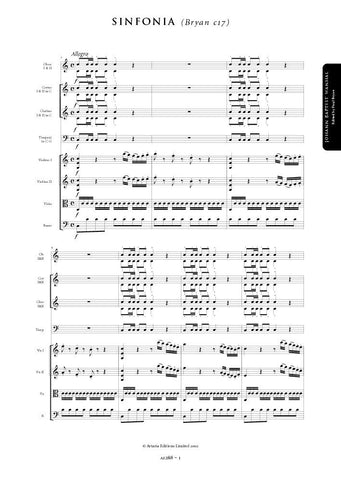Wanhal, Johann Baptist: Symphony in C major (Bryan C17) (AE288)