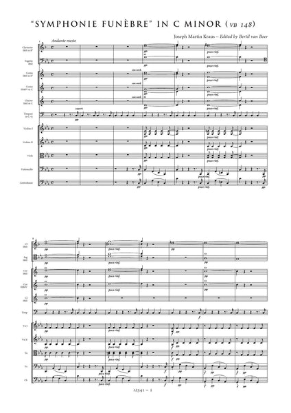 Kraus, Joseph Martin: Symphonie funebre in C minor (VB 148) (AE341)