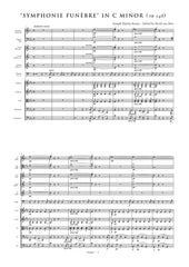 Kraus, Joseph Martin: Symphonie funebre in C minor (VB 148) (AE341)