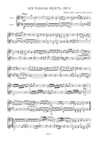 Shield, William: Six Violin Duets, Op. 2 (AE388)