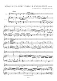 Kraus, Joseph Martin: Sonata for Fortepiano & Violin in D (VB 159) (AE433)