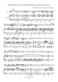 Kraus, Joseph Martin: Sonata for Fortepiano & Violin in C (VB 162) (AE436)