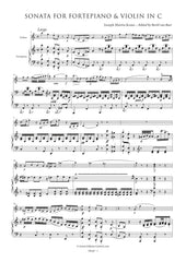 Kraus, Joseph Martin: Sonata for Fortepiano & Violin in C (VB 162) (AE436)