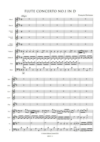 Devienne, François: Flute Concerto No.1 in D (AE512)