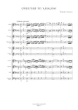 Cimarosa, Domenico: Overture to 'Absalom' (AE582)