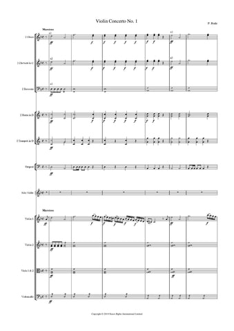 Pierre, Rode: Violin Concerto No.1 in D Minor, Op.3 (Rode001)